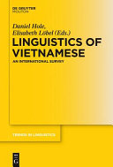 Linguistics of Vietnamese : an international survey /