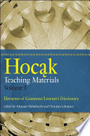 Hocak teaching materials.