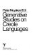 Generative studies on Creole languages