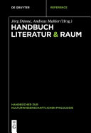 Handbuch literatur & raum /