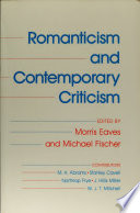 Romanticism and Contemporary Criticism /