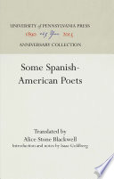Some Spanish-American Poets.
