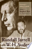 Randall Jarrell on W. H. Auden /