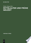 Mittelalter und frühe Neuzeit : : Übergänge, Umbrüche und Neuansätze /