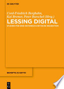 Lessing digital : : Studien für eine historisch-kritische Neuedition /