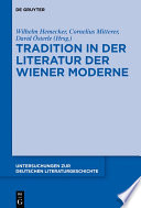 Tradition in der Literatur der Wiener Moderne /