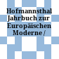 Hofmannsthal Jahrbuch zur Europäischen Moderne /