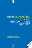 Deutschsprachige Romane der klassischen Moderne /