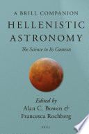 Hellenistic astronomy : : the science in its contexts /