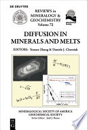 Diffusion in Minerals and Melts /