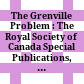 The Grenville Problem : : The Royal Society of Canada Special Publications, No. 1 /