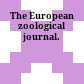 The European zoological journal.