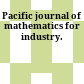 Pacific journal of mathematics for industry.
