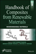 Handbook of composites from renewable materials.