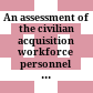 An assessment of the civilian acquisition workforce personnel demonstration project /