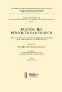 Iranisches Personennamenbuch