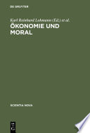 Ökonomie und Moral : : Beiträge zur Theorie ökonomischer Rationalität /
