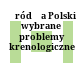 Źródła Polski : wybrane problemy krenologiczne