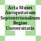 Acta Musei Antiquitatum Septentrionalium Regiae Universitatis Upsaliensis