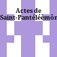 Actes de Saint-Pantéléèmôn