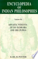 Advaita Vedānta up to Śaṃkara and his pupils