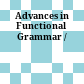 Advances in Functional Grammar /