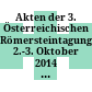 Akten der 3. Österreichischen Römersteintagung : 2.-3. Oktober 2014 : Hainburg a. d. Donau
