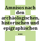 Amnisos : nach den archäologischen, historischen und epigraphischen Zeugnissen des Altertums und der Neuzeit