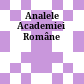 Analele Academiei Române