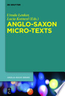 Anglo-Saxon Micro-Texts /