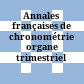 Annales françaises de chronométrie : organe trimestriel