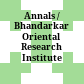 Annals / Bhandarkar Oriental Research Institute