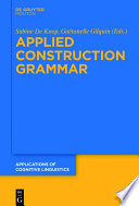 Applied Construction Grammar /