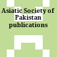 Asiatic Society of Pakistan publications