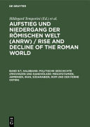 Aufstieg und Niedergang der römischen Welt : (ANRW) ; Geschichte und Kultur Roms im Spiegel der neueren Forschung