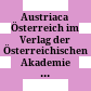 Austriaca : Österreich im Verlag der Österreichischen Akademie der Wissenschaften