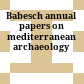 Babesch : annual papers on mediterranean archaeology