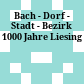 Bach - Dorf - Stadt - Bezirk : 1000 Jahre Liesing
