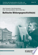 Baltische Bildungsgeschichte(n) /