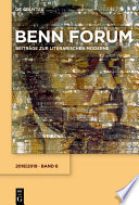 Benn Forum : : Beiträge zur literarischen Moderne.