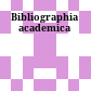 Bibliographia academica