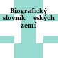 Biografický slovník českých zemí