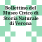 Bollettino del Museo Civico di Storia Naturale di Verona