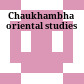 Chaukhambha oriental studies