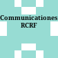 Communicationes : RCRF