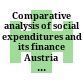 Comparative analysis of social expenditures and its finance : Austria and Poland