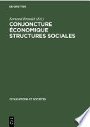 Conjoncture économique structures sociales : : Hommage à Ernest Labrousse /