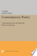 Contemporary Poetry : : A Retrospective from the Quarterly Review of Literature /