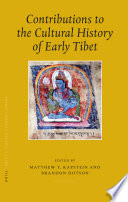 Contributions to the cultural history of early Tibet