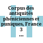 Corpus des antiquités phéniciennes et puniques, France 3 / Tunisie 1
